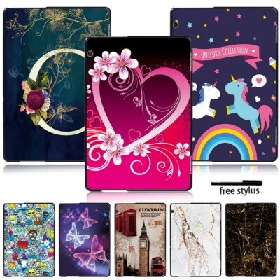 Multi-Colors Tablet Cover Case For Huawei MediaPad T3/T5/M5 10.1'' 10.8'' +Pen - Image 1 of 4