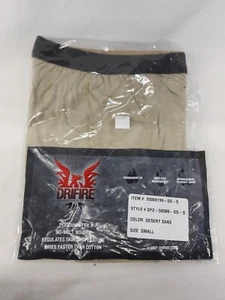DRIFIRE Fire Retardant Moisture Wicking Boxer Briefs Sand DF2-505BB DS Size Smal - Picture 1 of 3