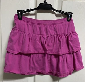 Children's Place Girls Pink Double Ruffle Skirt Size L 10/12 - Picture 1 of 4