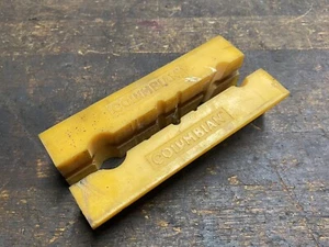 Vintage Columbian Vise 5-1/2" Inch Rubber Soft Jaw Pads Magnetic - Picture 1 of 11