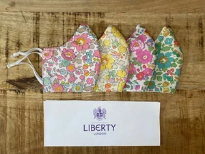 Liberty London Betsy Collection - 100 % Baumwolle Blumen Handarbeit Gesichtsmasken - Bild 1 von 9
