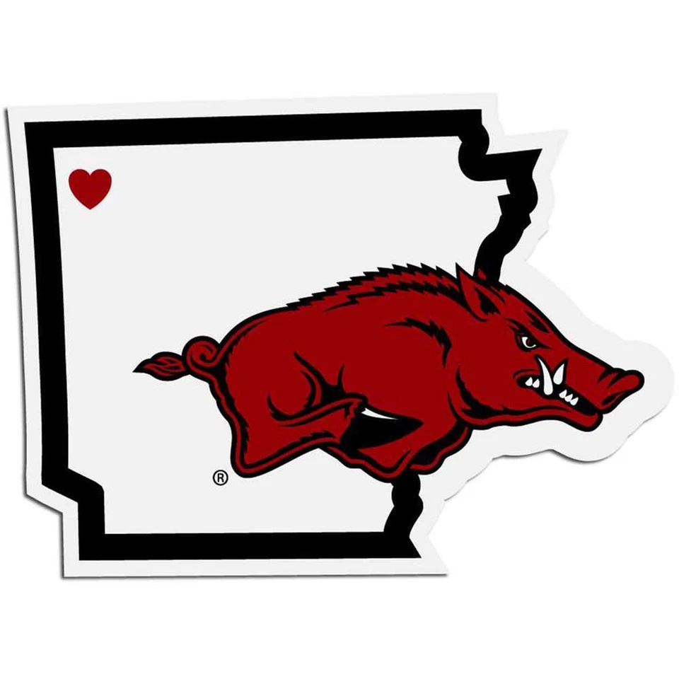 Arkansas Razorbacks Home State Decal - Image 1 of 1