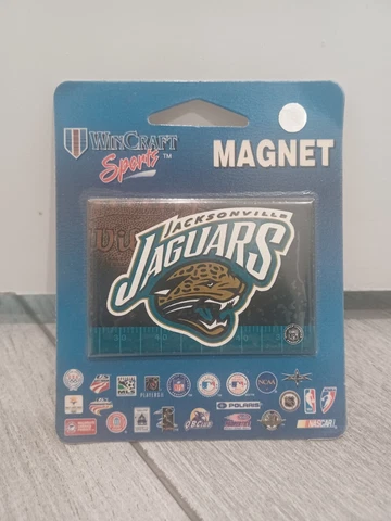Jacksonville Jaguars Magnent Vintage NFL Wincraft Sports Refrigerator Magnent Cover