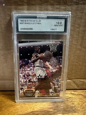 WOW!! 1992-93 Topps Stadium Club - #247 Shaquille O'Neal (RC) AGS 10 GEM MINT!
