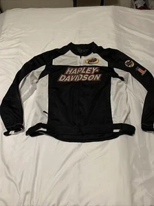 Giacca da equitazione originale Harley Davidson con imbottitura interna protettiva XL NUOVA SENZA ETICHETTE - Foto 1 di 22