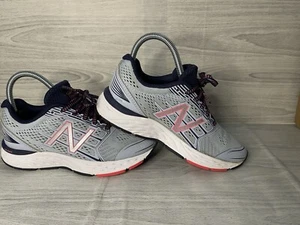 New Balance Womens 680 V5 W680CG5 Blue Running Shoes Sneakers Size 4 Uk Size 6US - Picture 1 of 23