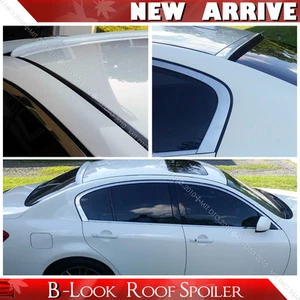 Painted Fit For Infiniti G35 G37 G25 Q40 V36 Window Rear Roof Lip Spoiler 07-15 - Picture 1 of 1