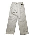 St. Johns Bay Pants Mens 32X30 Worry Fee Stone Classic Fit Khakis Straight New