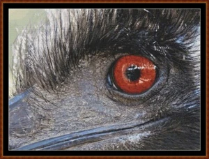 EMU VIEW ~ Kreuzstichmuster (Punto Cruz) - Bild 1 von 5