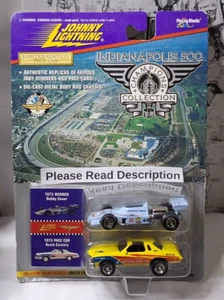 Johnny Lightning 1975 Indy 500 Winner Bobby Unser Buick Century Pace car Yellow - Picture 1 of 9