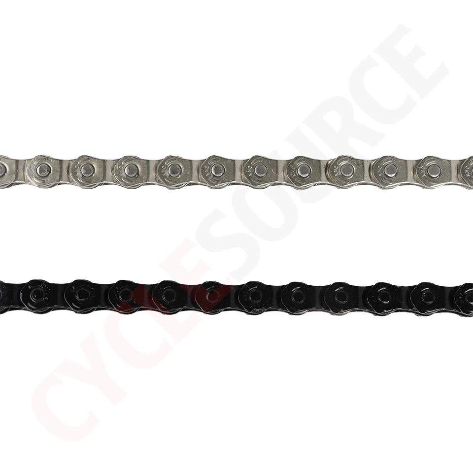 Corrente KMC 1/2x1/8 x 102L largura meio elo 1/velocidade bicicleta fixa estilo livre bicicleta BMX - Imagem 1 de 4