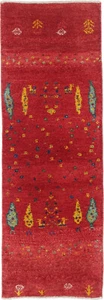Gabbeh Teppich Rug Carpet Tapis Tapijt Tappeto Alfombra Orient Perser Zollanvari - Picture 1 of 1