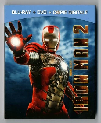 2 BLU-RAY + 1 DVD ★ IRON MAN 2 ★ COMME NEUF - Photo 1/2