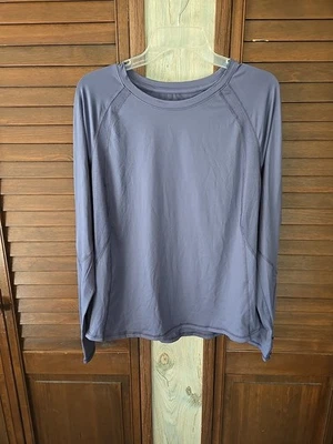 FILA SPORT Women's Top Pullover Purple Thumb Holes Size XXL Stretch - Image 1 of 4