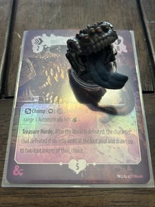 Dungeons & Dragons Mimic & Foil Monster Karte D&D Onslaught Launch Kit Promo - Bild 1 von 5