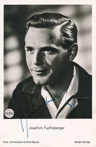 JOACHIM FUCHSBERGER (+ 2014),  ORIGINAL SIGNIERT, AUTHENTIC SIGNED - Picture 1 of 1