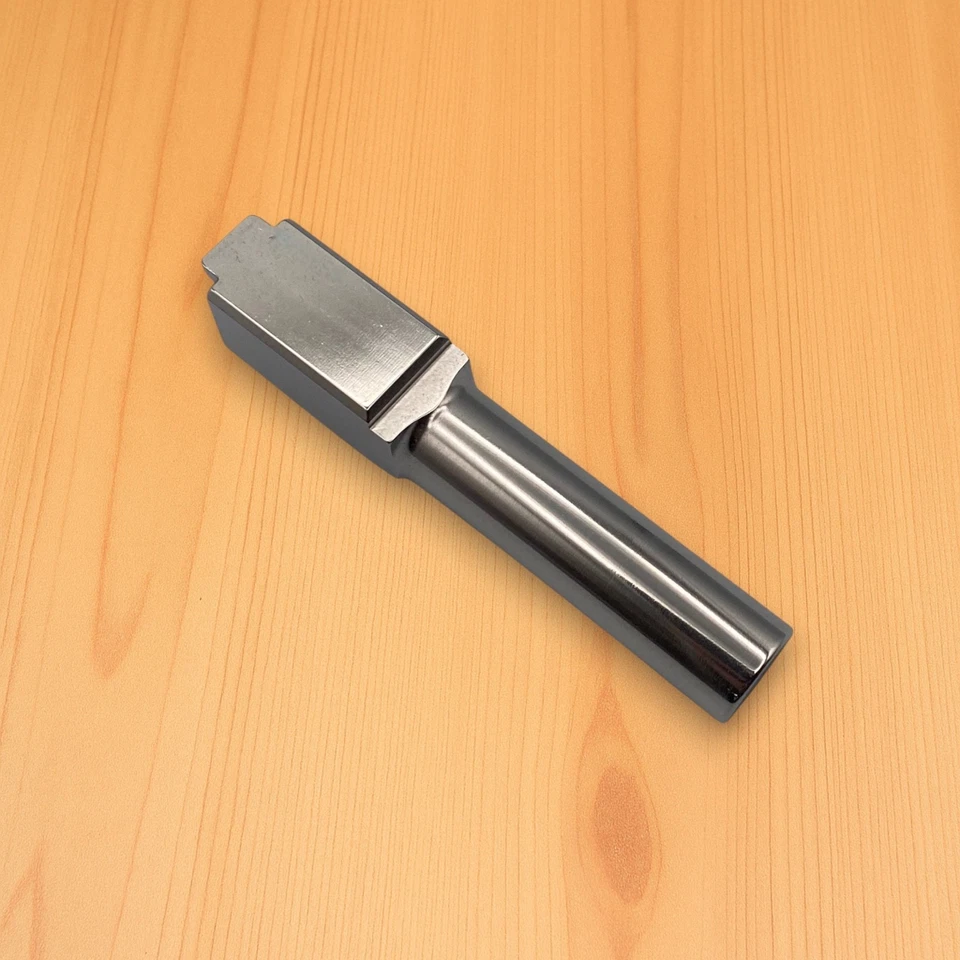 For Glock 19 Barrel MATCH GRADE OEM Replacement, Polished, Flush Cut Crowned