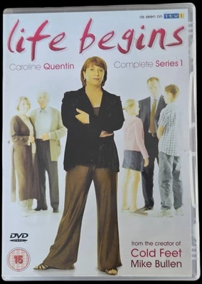 Life Begins Series Season One DVD Region 2 PAL Like New Caroline Quentin iTV - Image 1 of 4