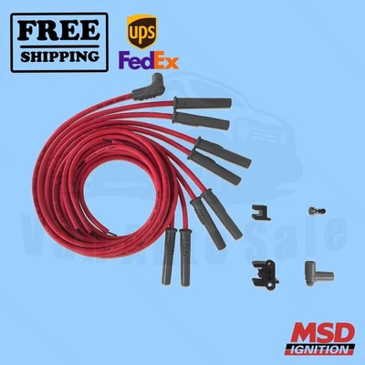 Conjunto de fios de vela de ignição MSD para Chevrolet 1987-1993 Blazer - Imagem 1 de 2