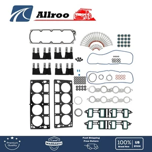 For GM 6.2 AFM Lifter Replacement Kit Head Gasket Set Head Bolts Lifters Guides - Picture 1 of 19