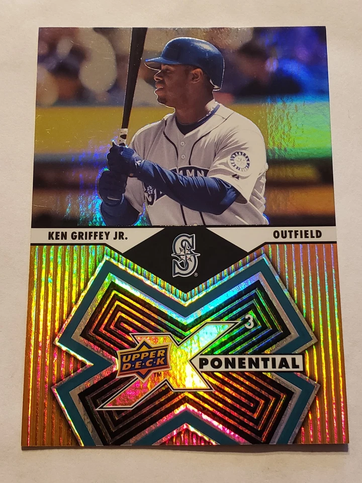 Ken Griffey Jr 2009 Upper Deck X Xponential 3 #X3-KG - Image 1 of 4