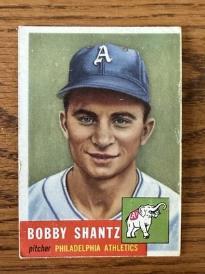 1953 Topps Set-Break #225 Bobby Shantz VG-VGEX - Image 1 of 2