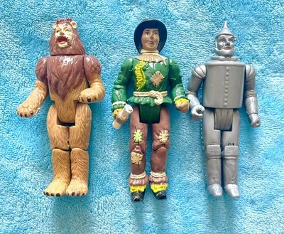 Figura de acción posable MGM Wizard of Oz 1988 de colección ~ Lote de 3 ~ escala 1:18 ~ Usada en excelente estado Foto 1 de 4