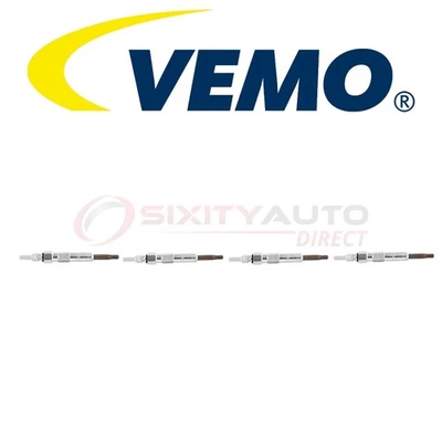 4 pc VEMO Diesel Glow Plug for 1996-1997 Volkswagen Passat 1.9L L4 - tf Foto 1 de 4