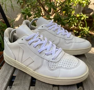 VEJA T2 CAMPO Sneakers Women's Size US 9 White Lace-Up Casual Shoes - Picture 1 of 13