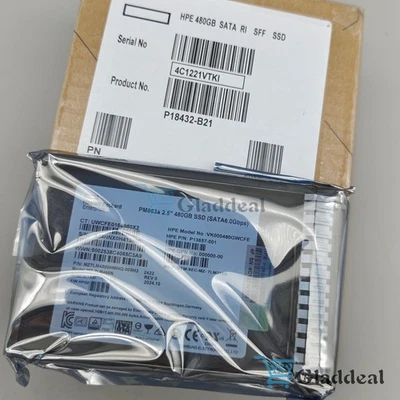 HPE P18432-B21 480GB SATA 6G Mixed Use sff sc 2.5inch Solid State Drive New - Image 1 of 4