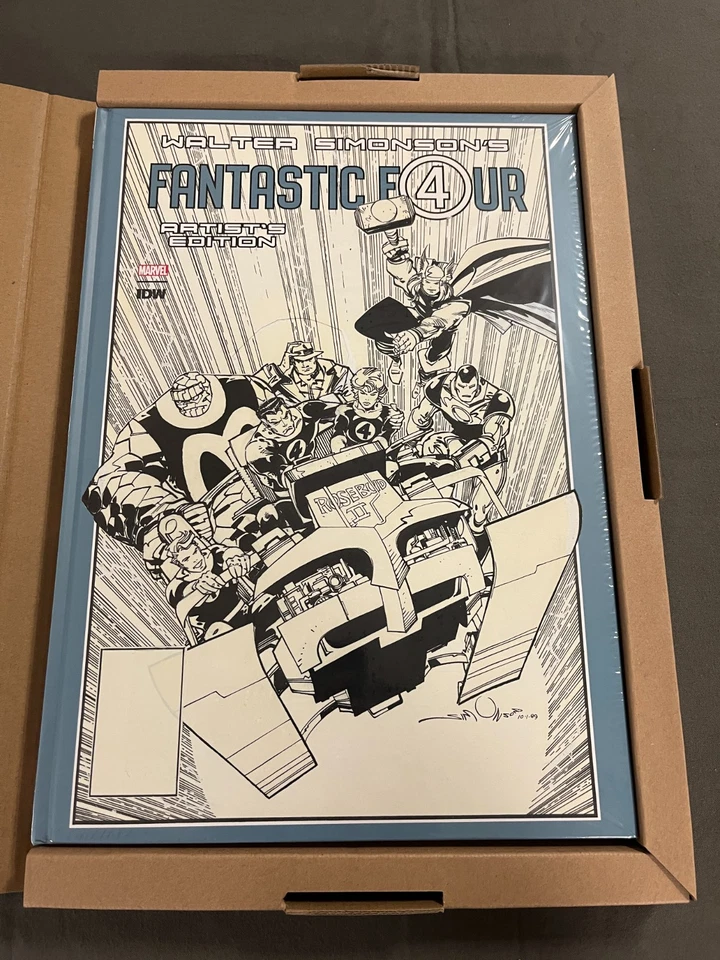 WALTER SIMONSON'S FANTASTIC FOUR ARTIST'S EDITION : BRAND NEW/SHRINK-WRAPPED