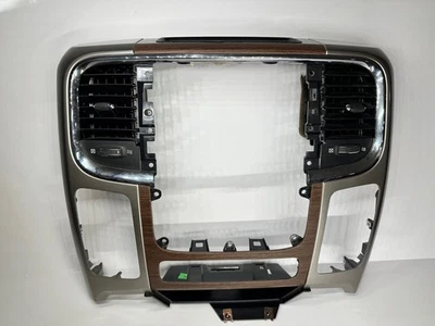 Dodge Ram 1500 2500 3500 Laramie 2013-2018 tablero central radio embellecedor bisel OEM Foto 1 de 4