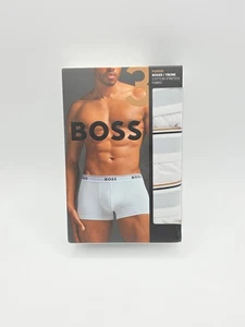 NEU - HERREN HUGO BOSS 3ER-PACK STRETCH BAUMWOLLE BOXERSHORTS, #50475274, LARGE $ 45,00 - Bild 1 von 3