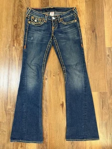Jean femme True Religion Joey Super T 27 denim orange point épais - Photo 1/11