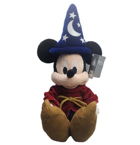 Mickey Mouse Sorcerer Plush Disney Store 24'' Jumbo Stuffed Animal Toy - Picture 1 of 21