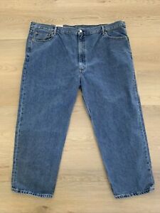 Men’s Levi’s 550 Relaxed Fit Jeans 52x29 Red Tab Big&Tall Tapered Leg New Read