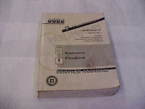 1996 GM F platform service manual book 2 Camaro,  Firebird.  - Picture 1 of 1