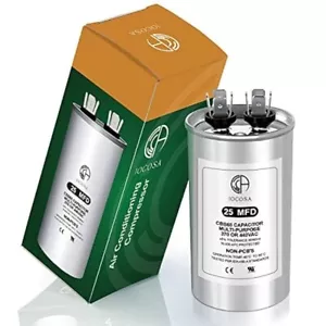 JOCOSA 25 MFD CA Condensatore 370 440 VAC 50/60Hz 25uf CBB65 Avvio esecuzione rotonda - Foto 1 di 5