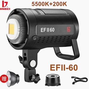 JINBEI EFII60 LED Video Light 60W 5600K Protable Photography Fill Light Bowens  - Picture 1 of 10