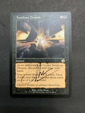 Insidious Dreams ARTIST SIGNED John Avon Magic The Gathering MTG Torment