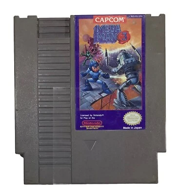 Nintendo Mega Man 3 Game Cartridge Only NES 1985 TESTED/WORKS - Image 1 of 4