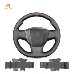 MEWANT Artificial Leather Steering Wheel Cover for Peugeot Expert Citroen Jumpy - Foto 1 di 10