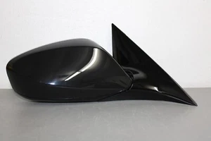 2012 2013 HYUNDAI VELOSTER RIGHT SIDE POWER DOOR MIRROR BRIGHT BLK - Picture 1 of 7