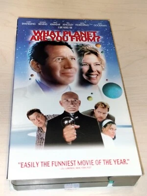 What Planet Are You From? VHS 2000 Garry Shandling Annette Bening Greg Kinnear R Foto 1 de 2
