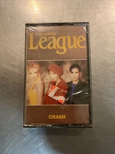 The Human League (1986) Crash - Vintage 80's Synthpop Cassette Tape - Picture 1 of 6