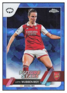 LOTTE WUBBEN-MOY 2022-23 Chrome Sapphire Women's Champ League #70 Topps ID:81492