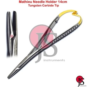 Pinza per sutura dentale driver porta ago ortodontico Mathieu TC pinza chirurgica - Foto 1 di 4