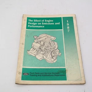 1987 Ford Effect Of Engine Design On Emissions And Performance Course 2101-122 - Picture 1 of 5