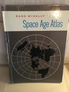 Space Age Atlas by Rand McNalley- Map included- 1959 - Picture 1 of 4