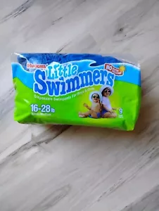 Huggies Little Swimmers Boys/Girls 16-28 Lbs Small/Med Blue & Pink Swim Diapers - Picture 1 of 4